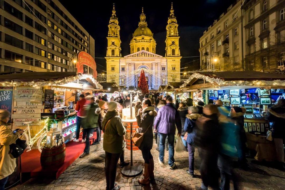 Budapest Hideout In Style With Free Parking - Luxury Apartment Exterior foto